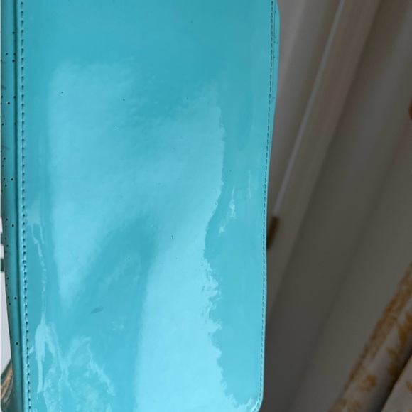 Kate Spade Turquoise Perforated Tote - Picture 6 of 6